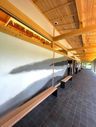 Our Construction at Kyoto Gyoen National Garden Information Center and Seiwain Rest House