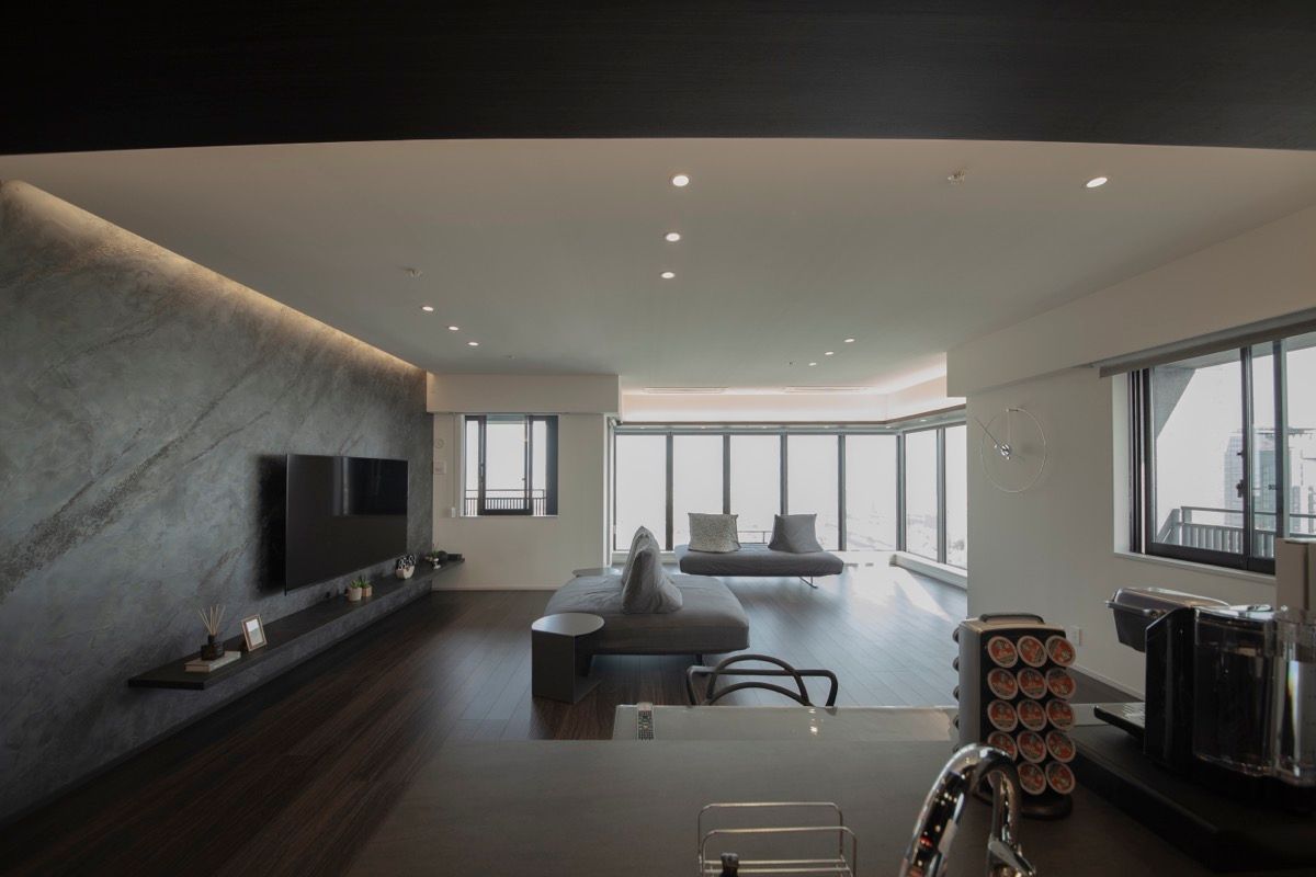 マンションのイタリア漆喰リフォーム事例