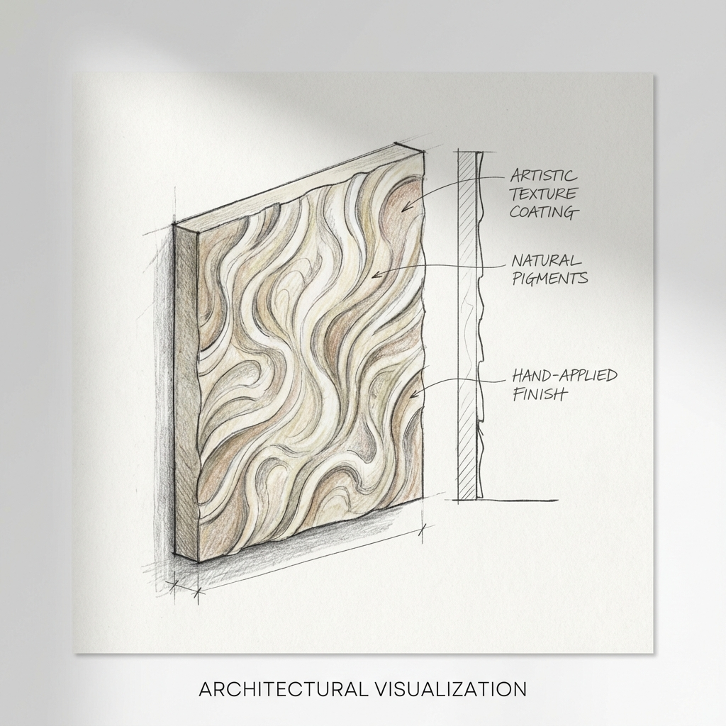 Coloring Walls Beautifully with Special Coating | Work Process to Realize Beautiful Finish