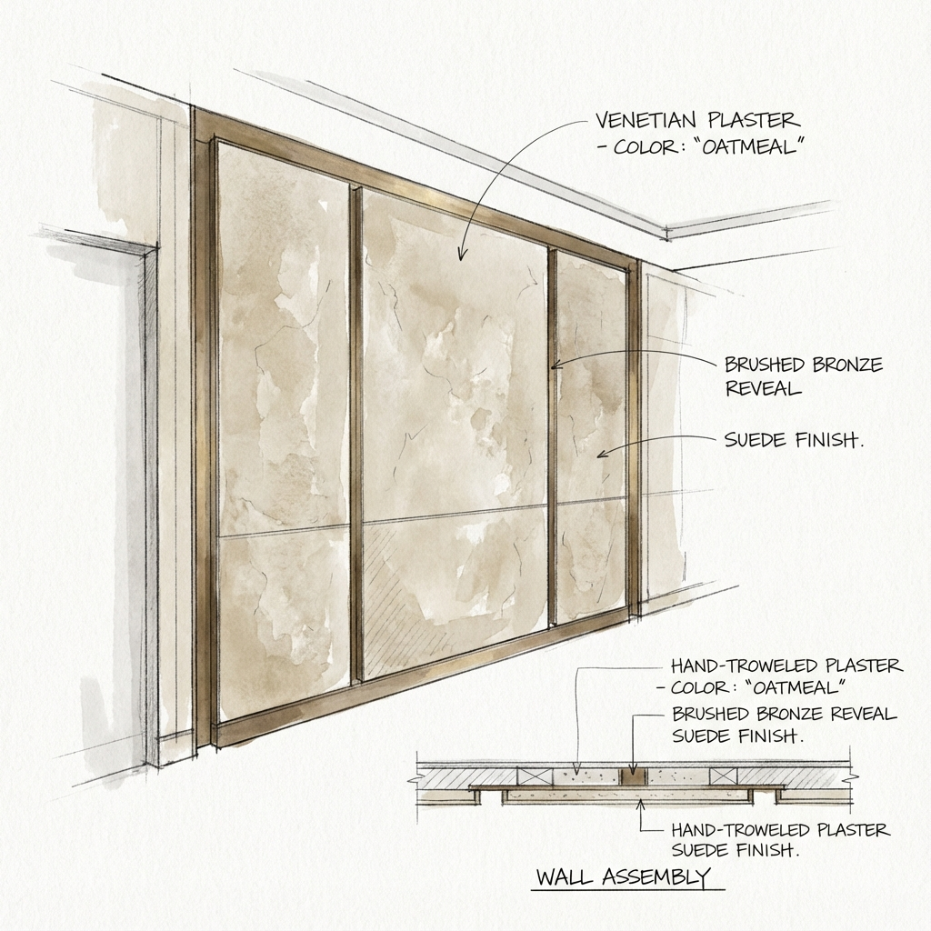 【高級住宅の内装】空間の印象を決める壁面カラーと壁面仕上げの極意