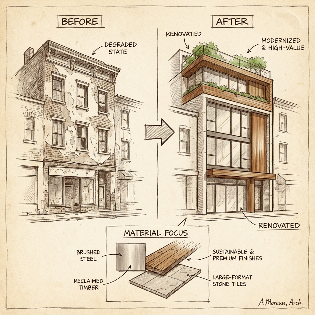 Purpose-based Renovation Plan for Tower Mansions